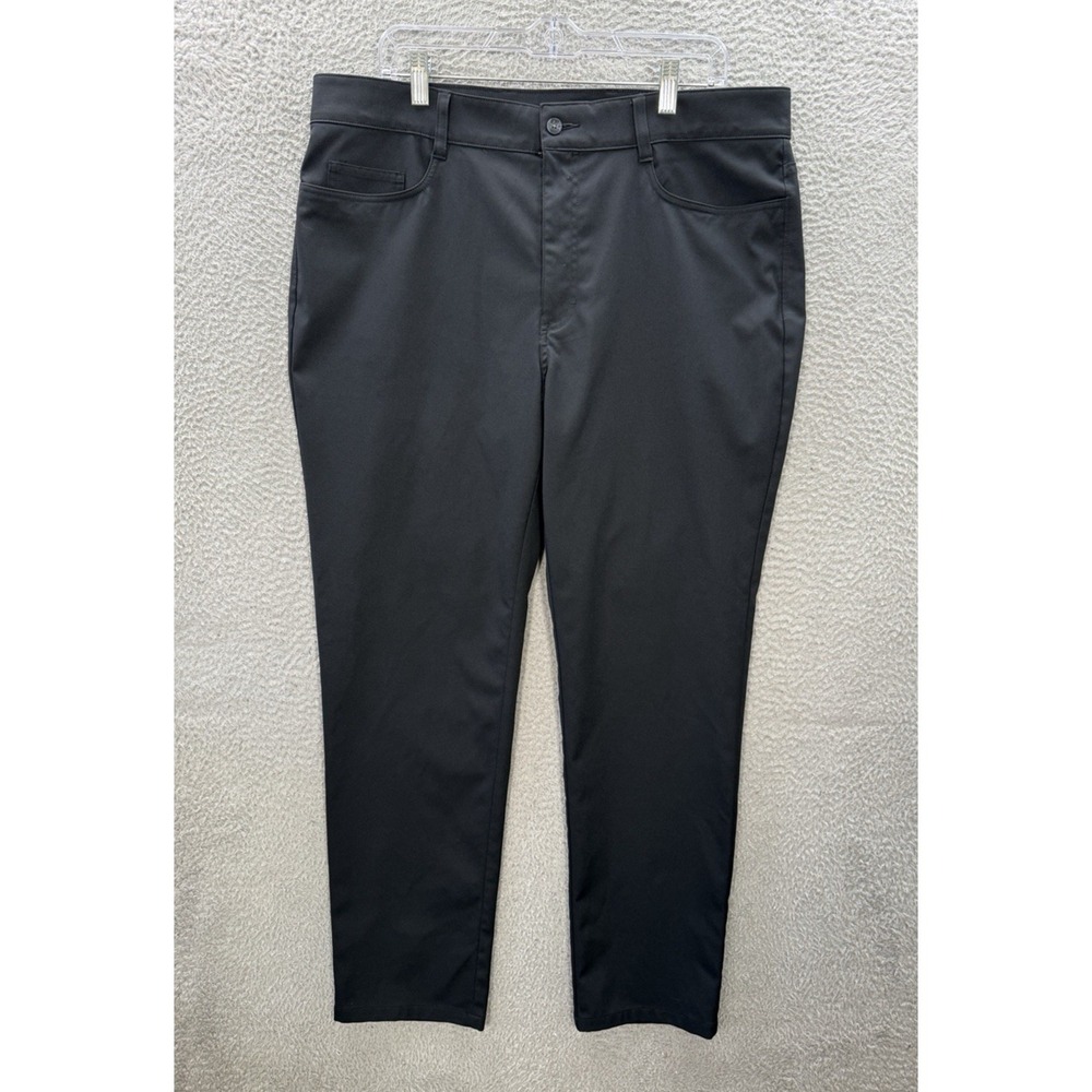 Callaway Pants Mens 38x32 Black Performance Stretch‎ Golf Athleisure Preppy